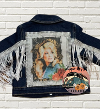 Load image into Gallery viewer, Women’s Dolly Custom Denim Jacket
