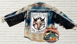 Raising Hell Flannel Shirt