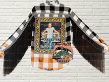 Load image into Gallery viewer, Fringed Custom Flannel
